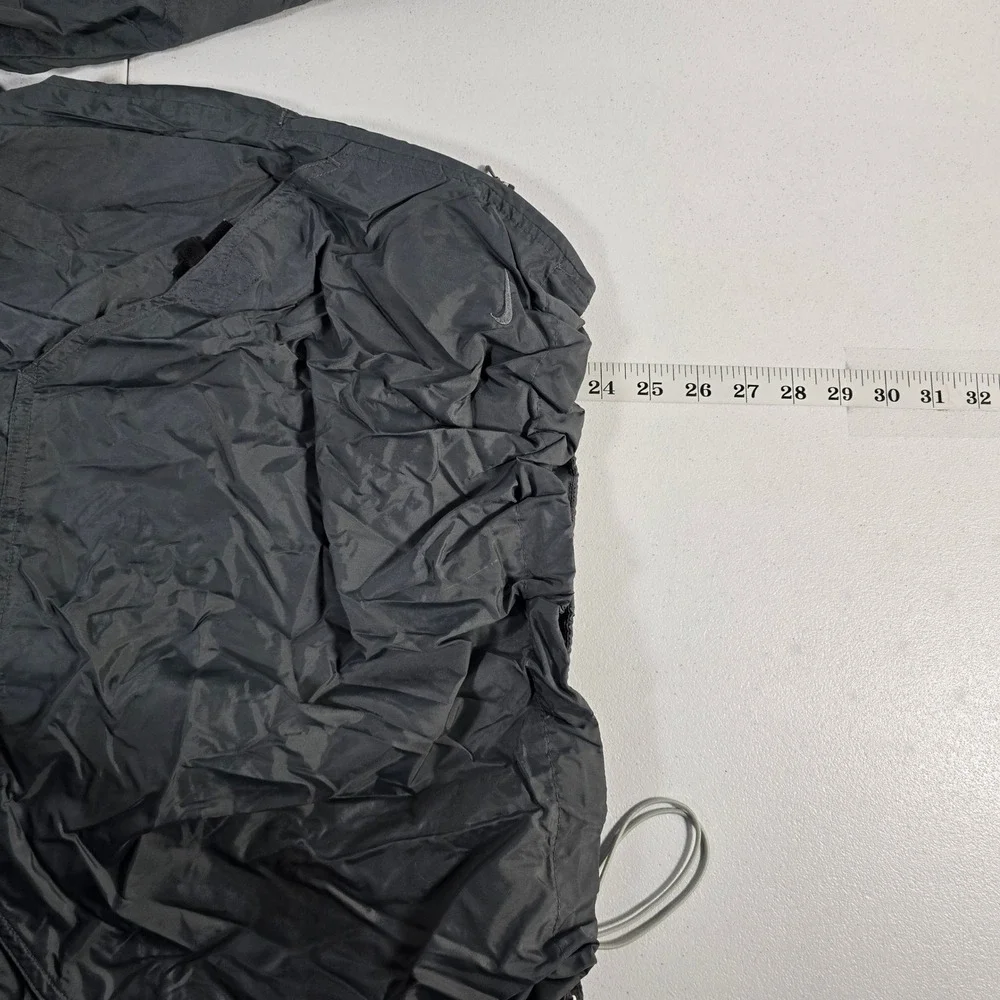 Nike Kids Pullover Anorak Jacket‎ Charcoal Gray Size M 8-10 Lightweight